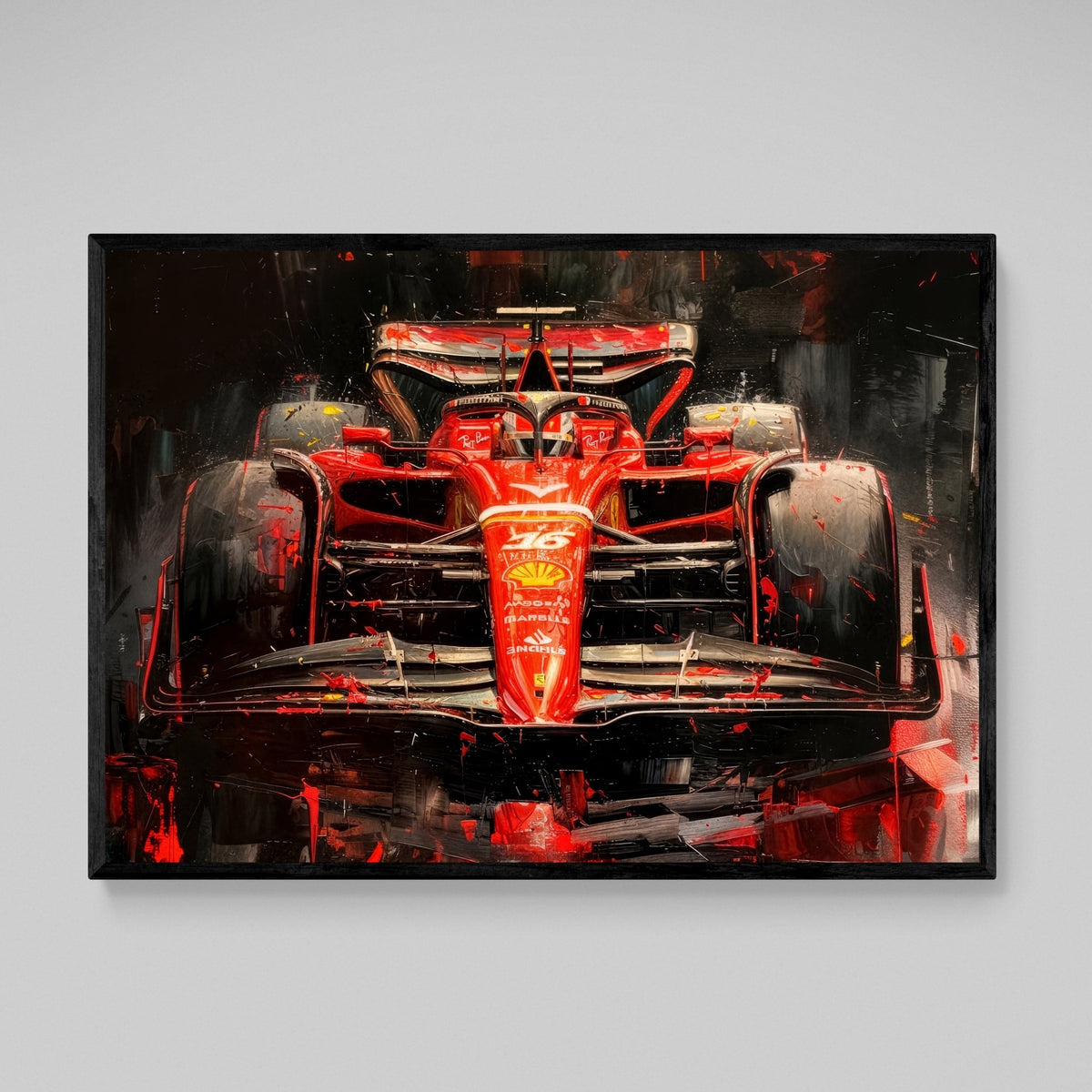 Ferrari F1 Wall Art - The Trendy Art