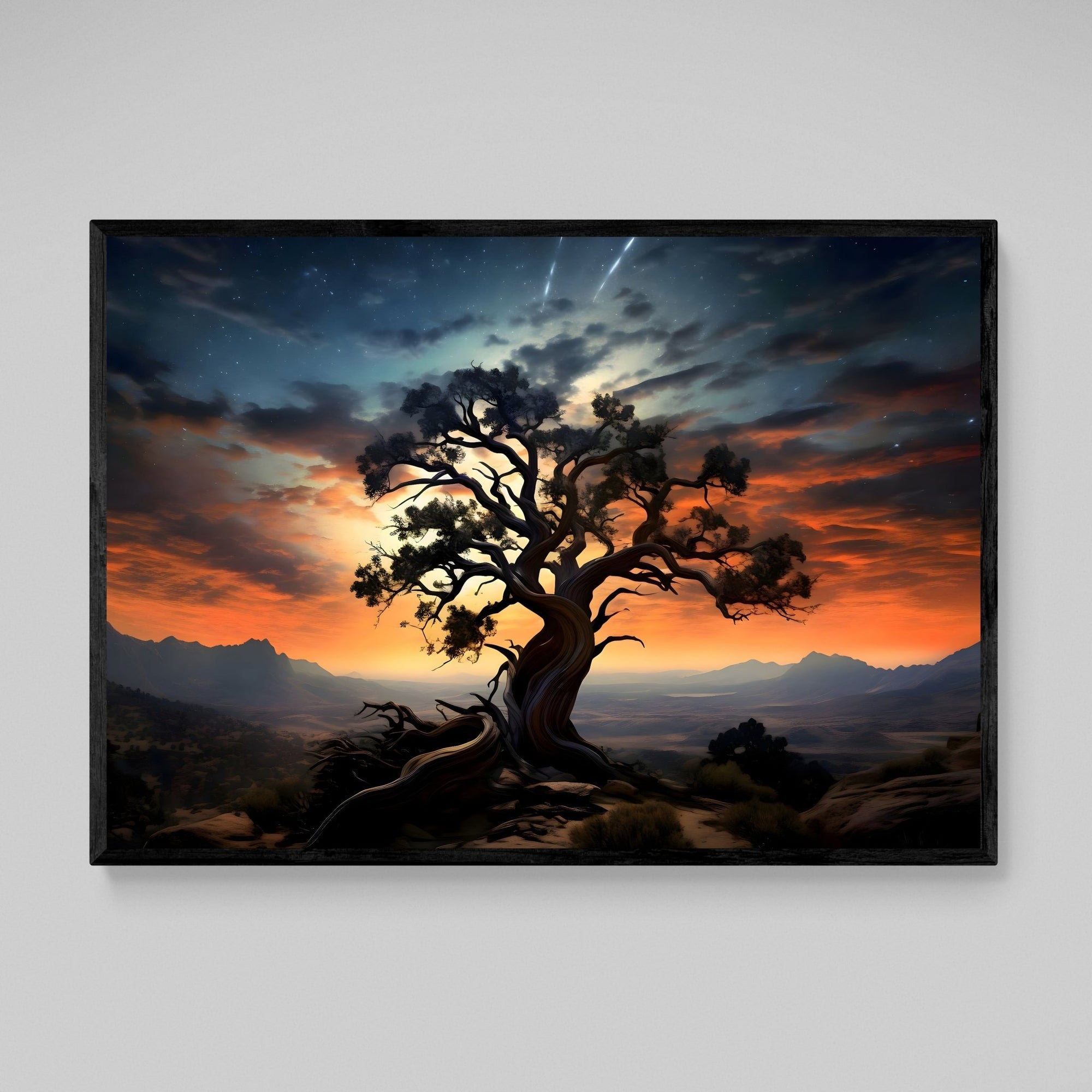 Framed Tree Of Life Wall Art - The Trendy Art