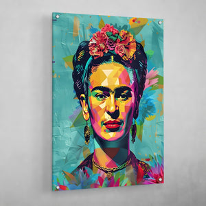 Frida Kahlo Pop Art Canvas - The Trendy Art