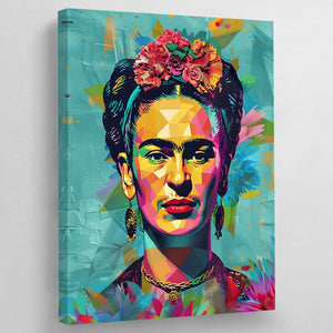 Frida Kahlo Pop Art Canvas - The Trendy Art