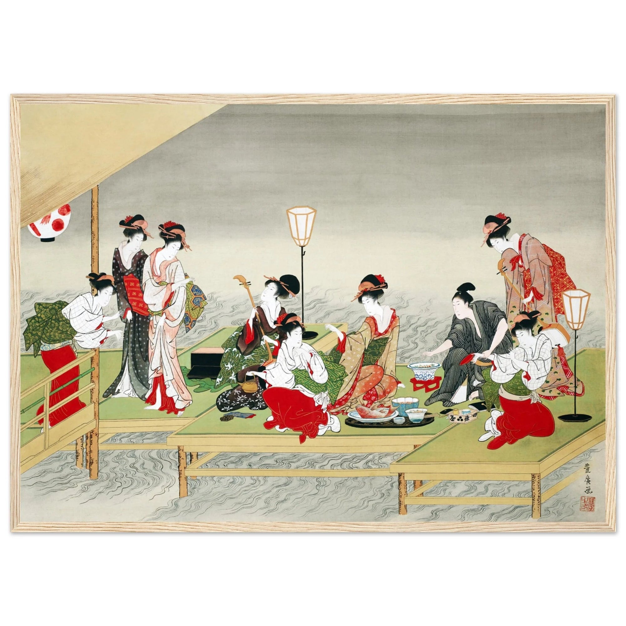 Geishas Wall Art - The Trendy Art