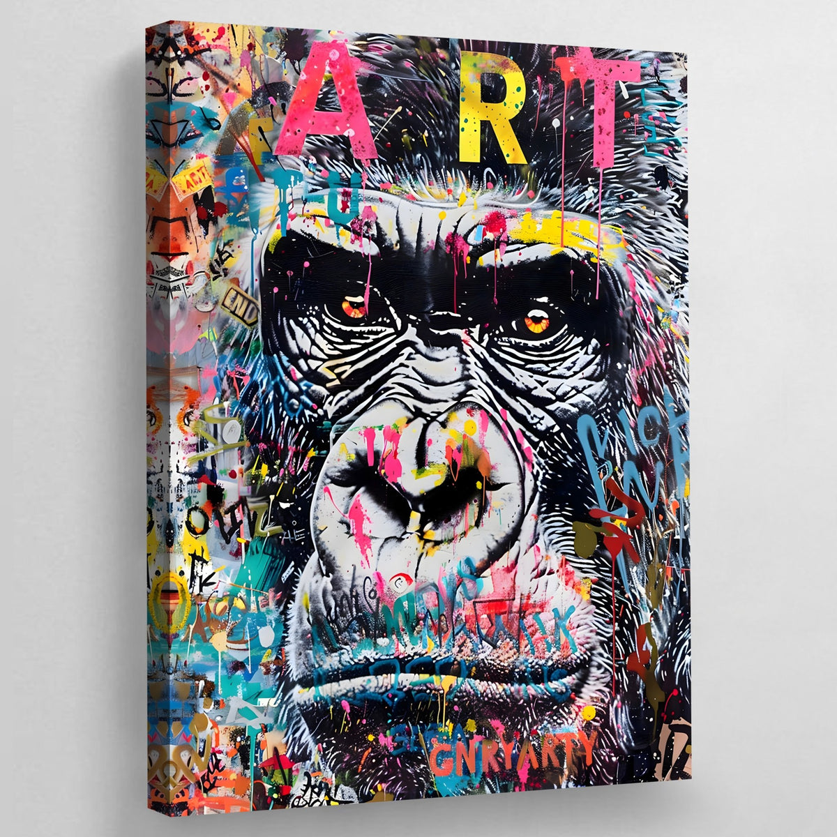 Gorilla Wall Art - The Trendy Art