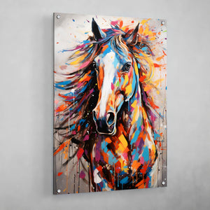 Graffiti Horse Wall Art - The Trendy Art