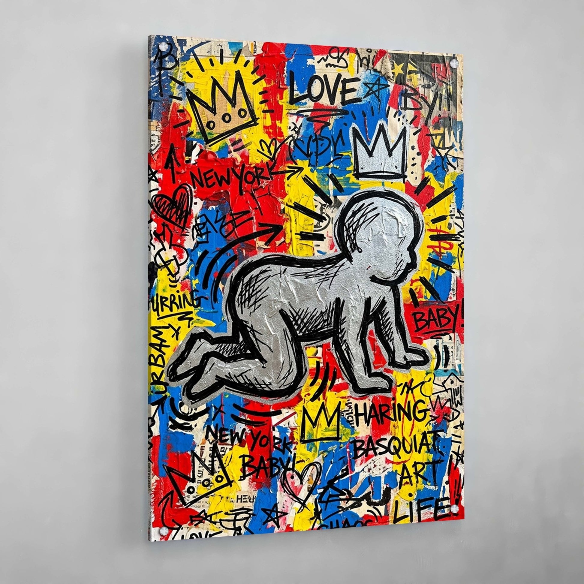 Graffiti Modern Pop Culture Canvas - The Trendy Art