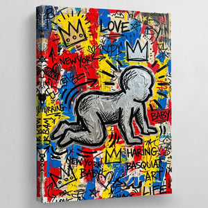 Graffiti Modern Pop Culture Canvas - The Trendy Art