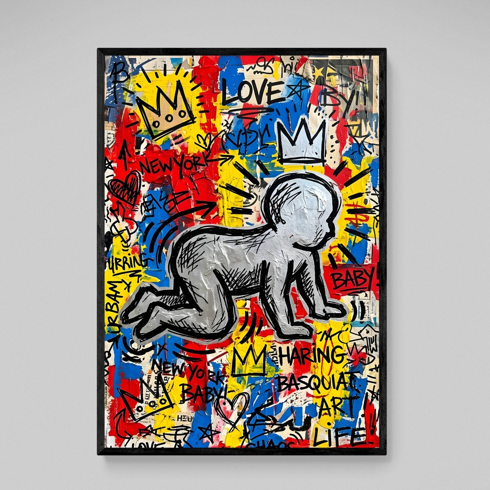 Graffiti Modern Pop Culture Canvas - The Trendy Art