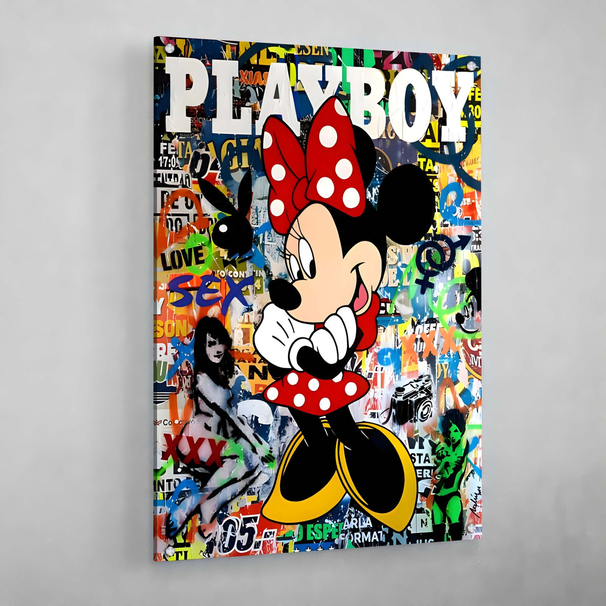 Graffiti Pop Canvas Wall Art - The Trendy Art