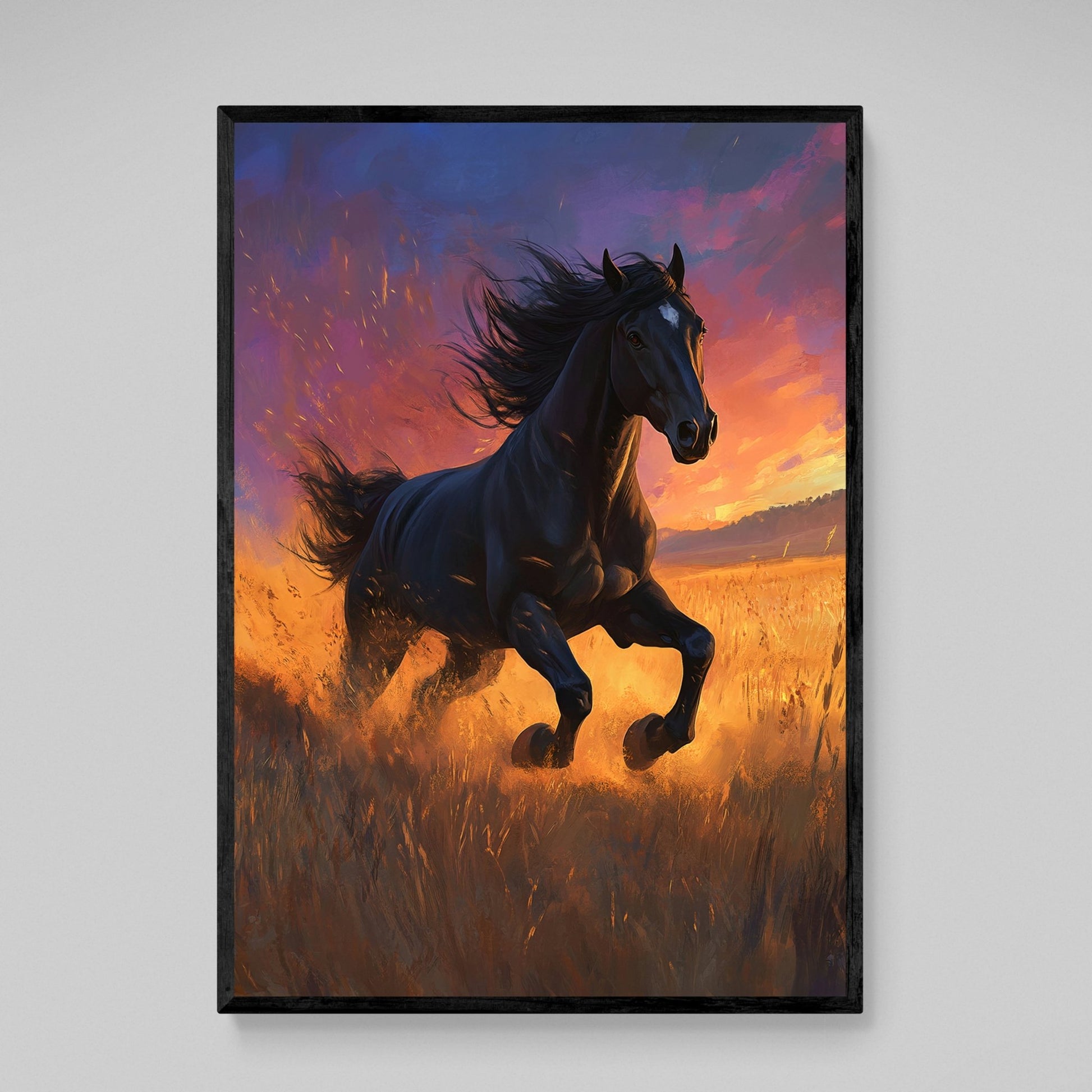 Horse Canvas - The Trendy Art