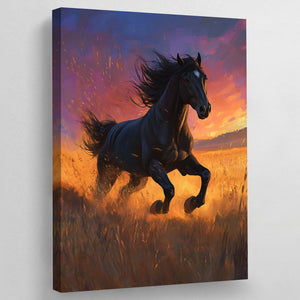 Horse Canvas - The Trendy Art