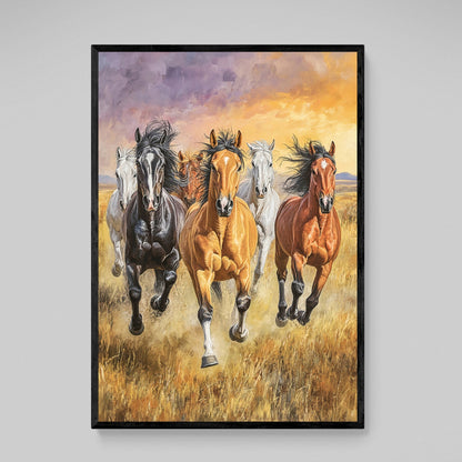 Horse Canvas Wall Art - The Trendy Art