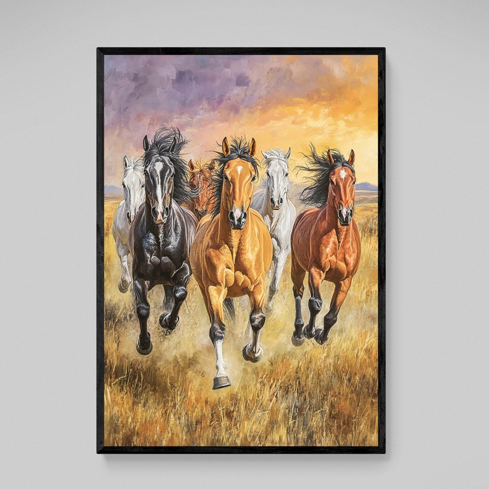 Horse Canvas Wall Art - The Trendy Art