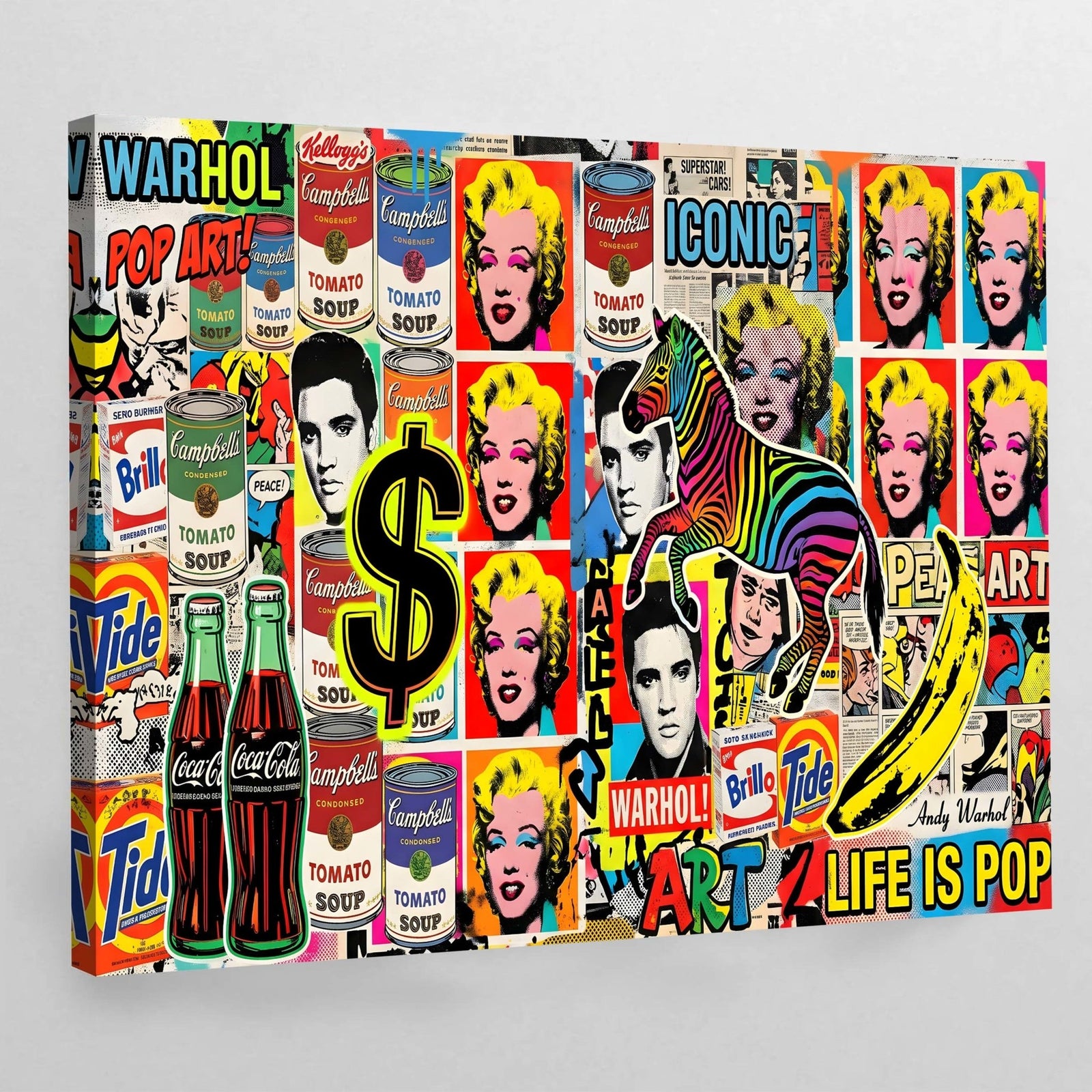 Icons Pop Culture Wall Art - The Trendy Art
