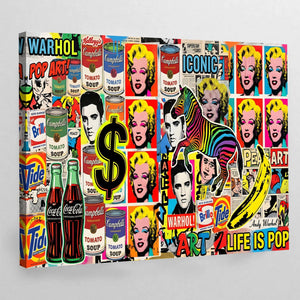Icons Pop Culture Wall Art - The Trendy Art