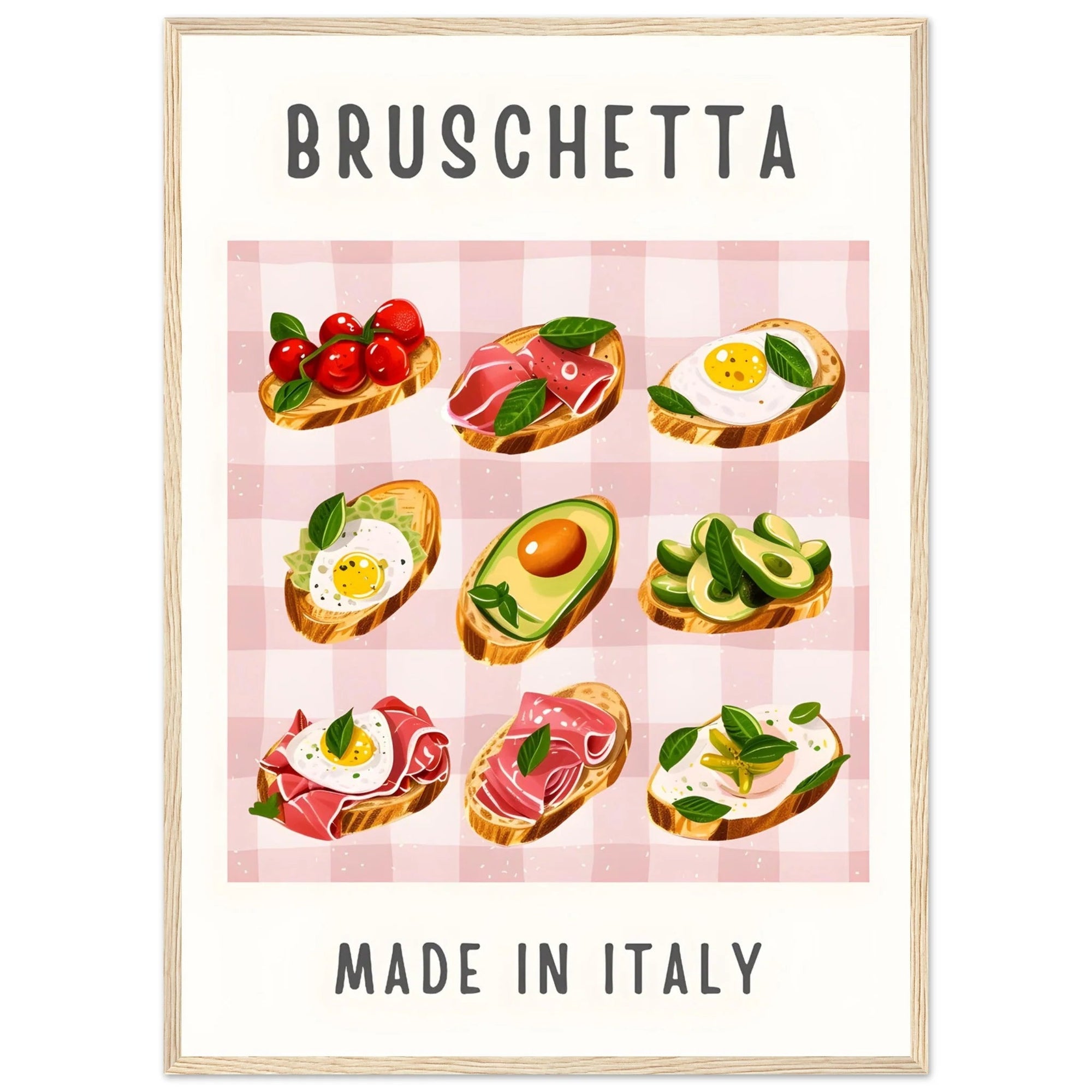 Italian Kitchen Wall Art - The Trendy Art