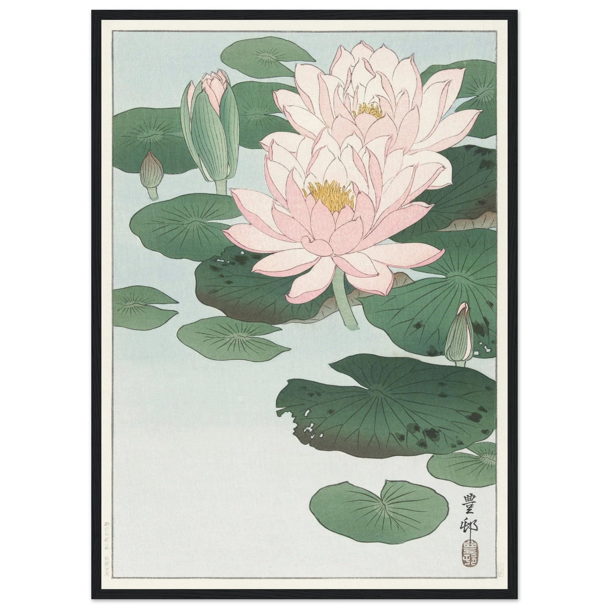 Japanese Flower Wall Art - The Trendy Art