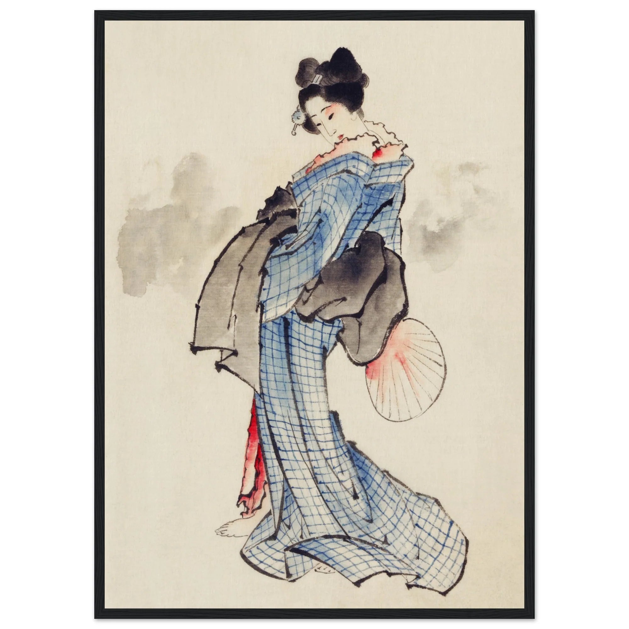 Japanese Geisha Wall Art - The Trendy Art