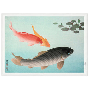 Japanese Koi Wall Art - The Trendy Art