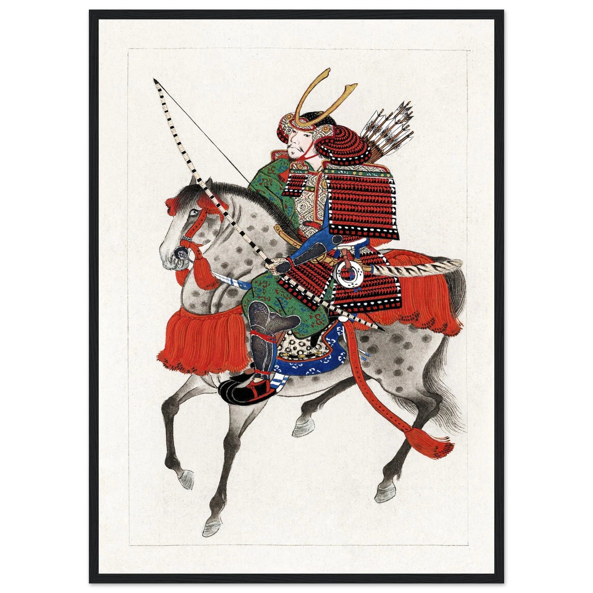 Japanese Samurai Wall Art - The Trendy Art