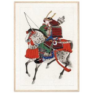 Japanese Samurai Wall Art - The Trendy Art