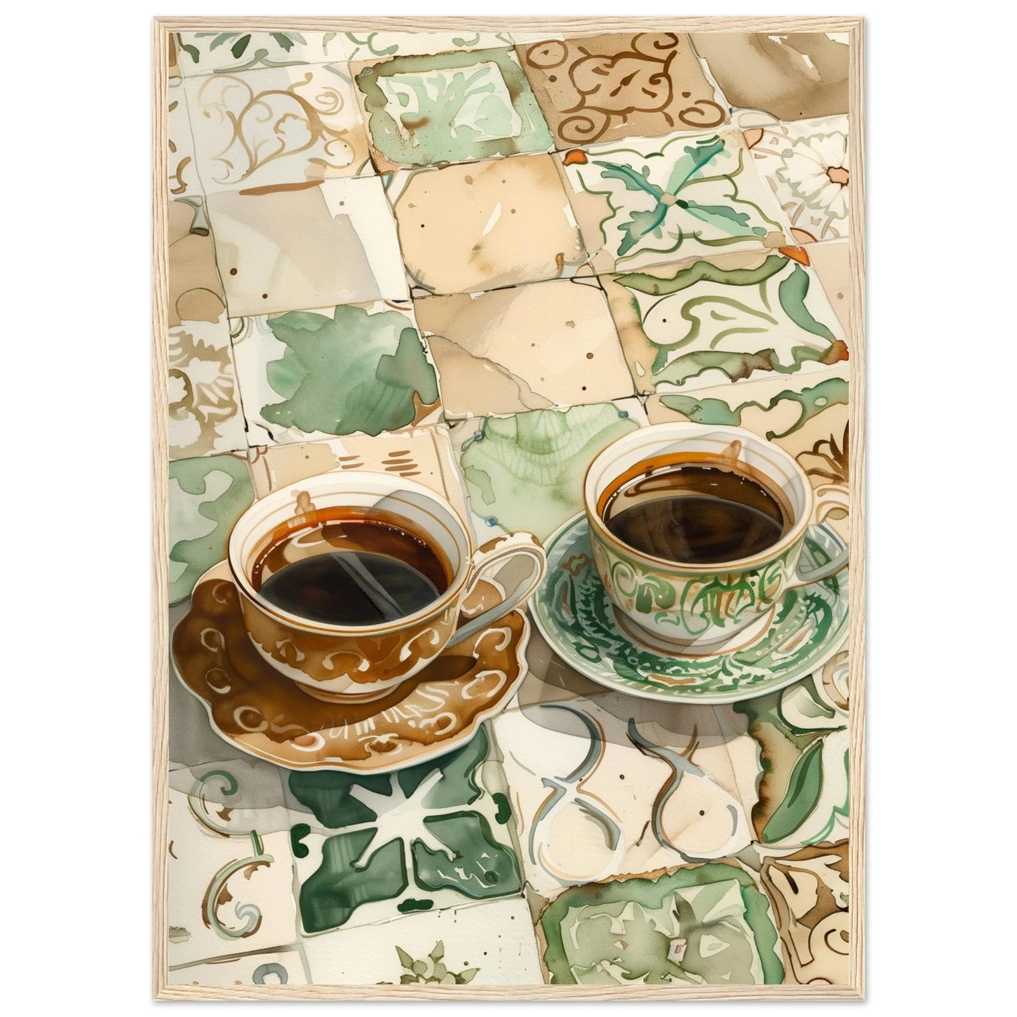 Kitchen Coffee Wall Art - The Trendy Art