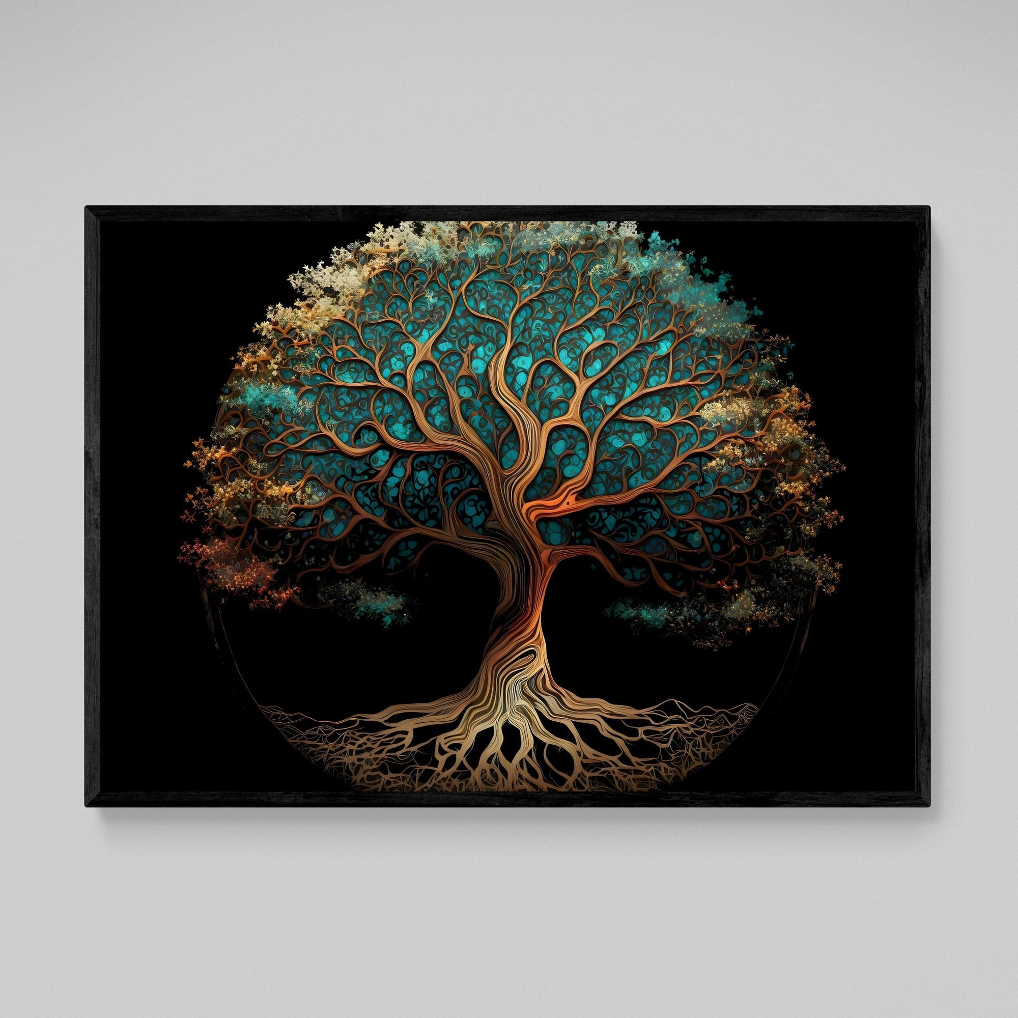 Large Tree Of Life Wall Art - The Trendy Art