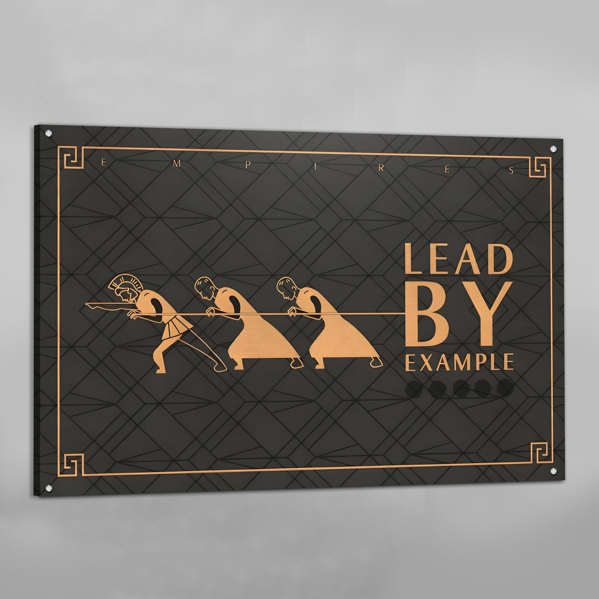 Lead By Example Motivational Wall Art - The Trendy Art