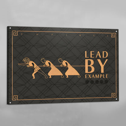 Lead By Example Motivational Wall Art - The Trendy Art