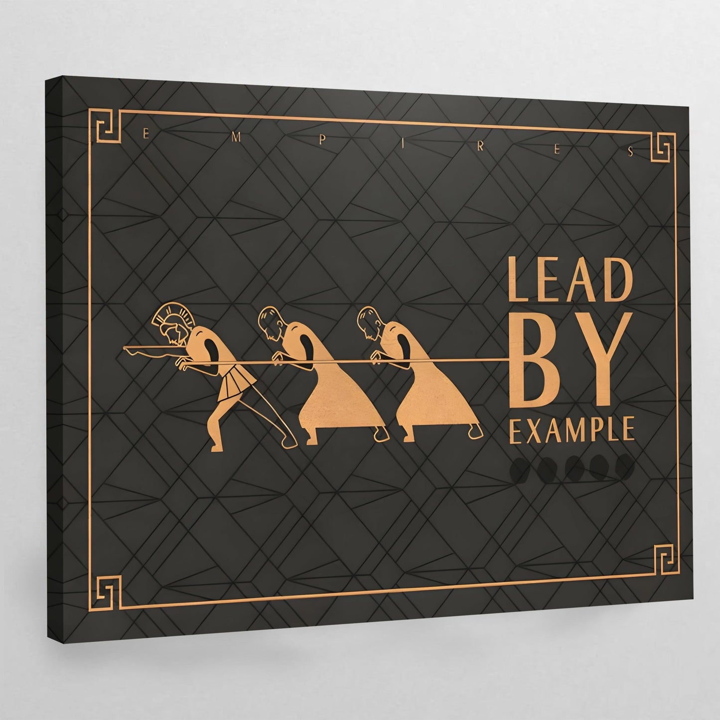 Lead By Example Motivational Wall Art - The Trendy Art
