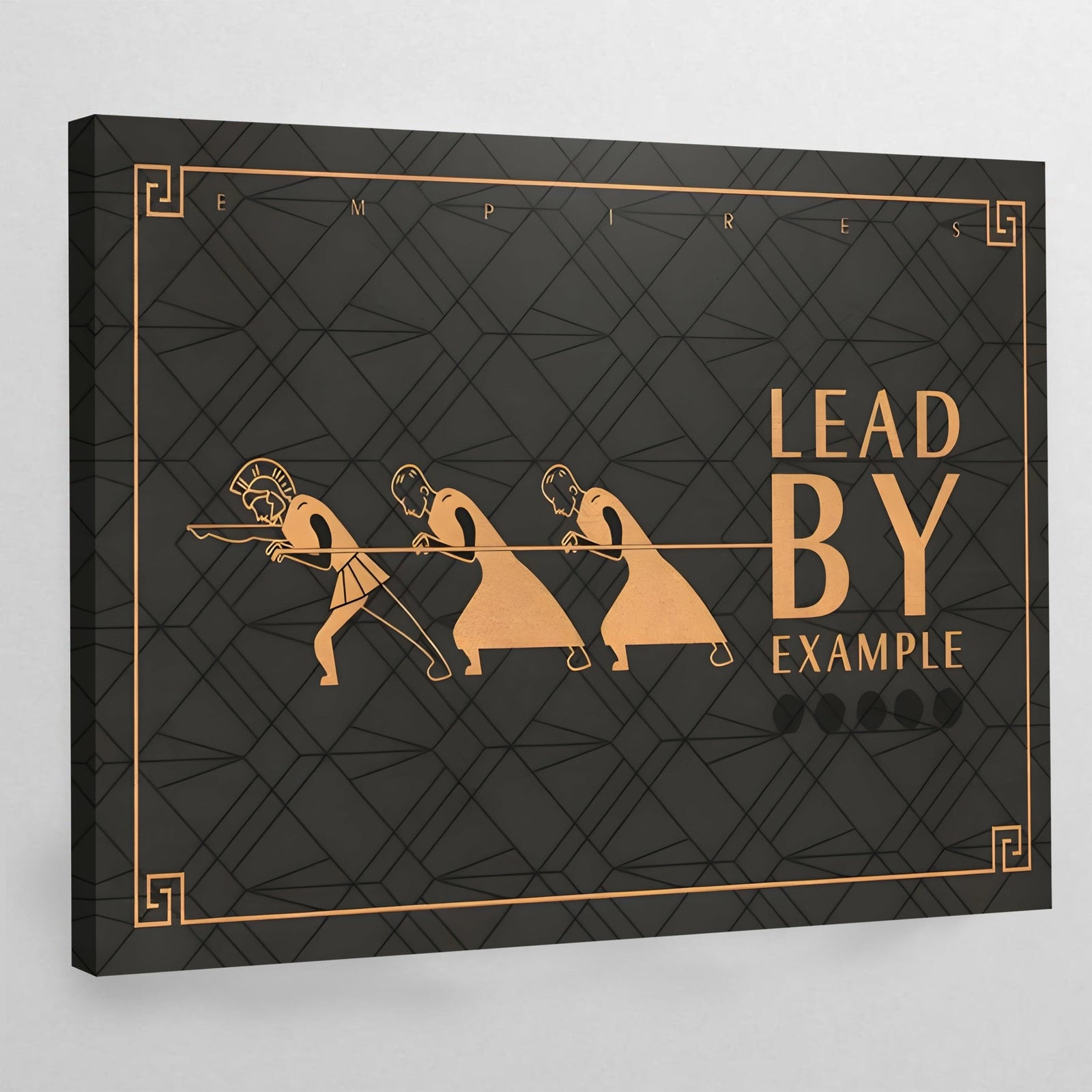 Lead By Example Motivational Wall Art - The Trendy Art
