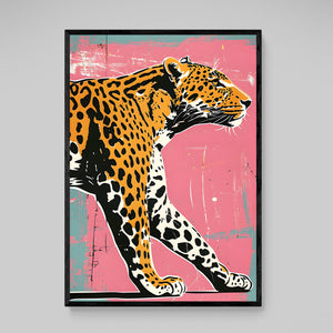 Leopard Pop Art Canvas - The Trendy Art