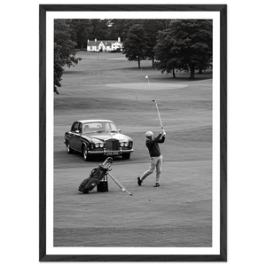 Luxury Golf Black and White Wall Art - The Trendy Art