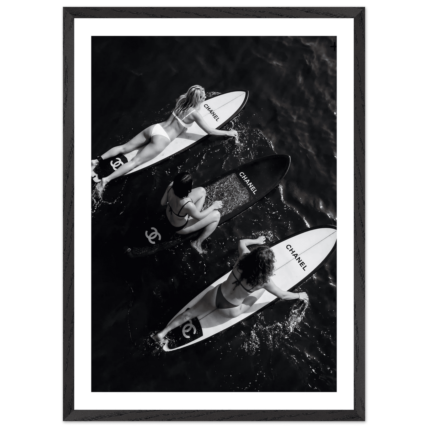Luxury Ocean Escape Black and White Wall Art - The Trendy Art
