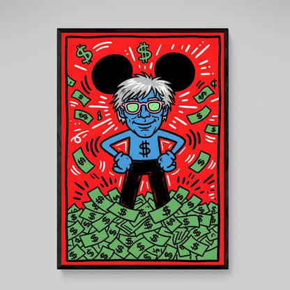 Luxury Pop Culture Canvas - The Trendy Art