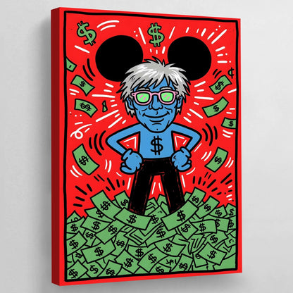 Luxury Pop Culture Canvas - The Trendy Art