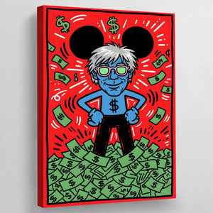Luxury Pop Culture Canvas - The Trendy Art
