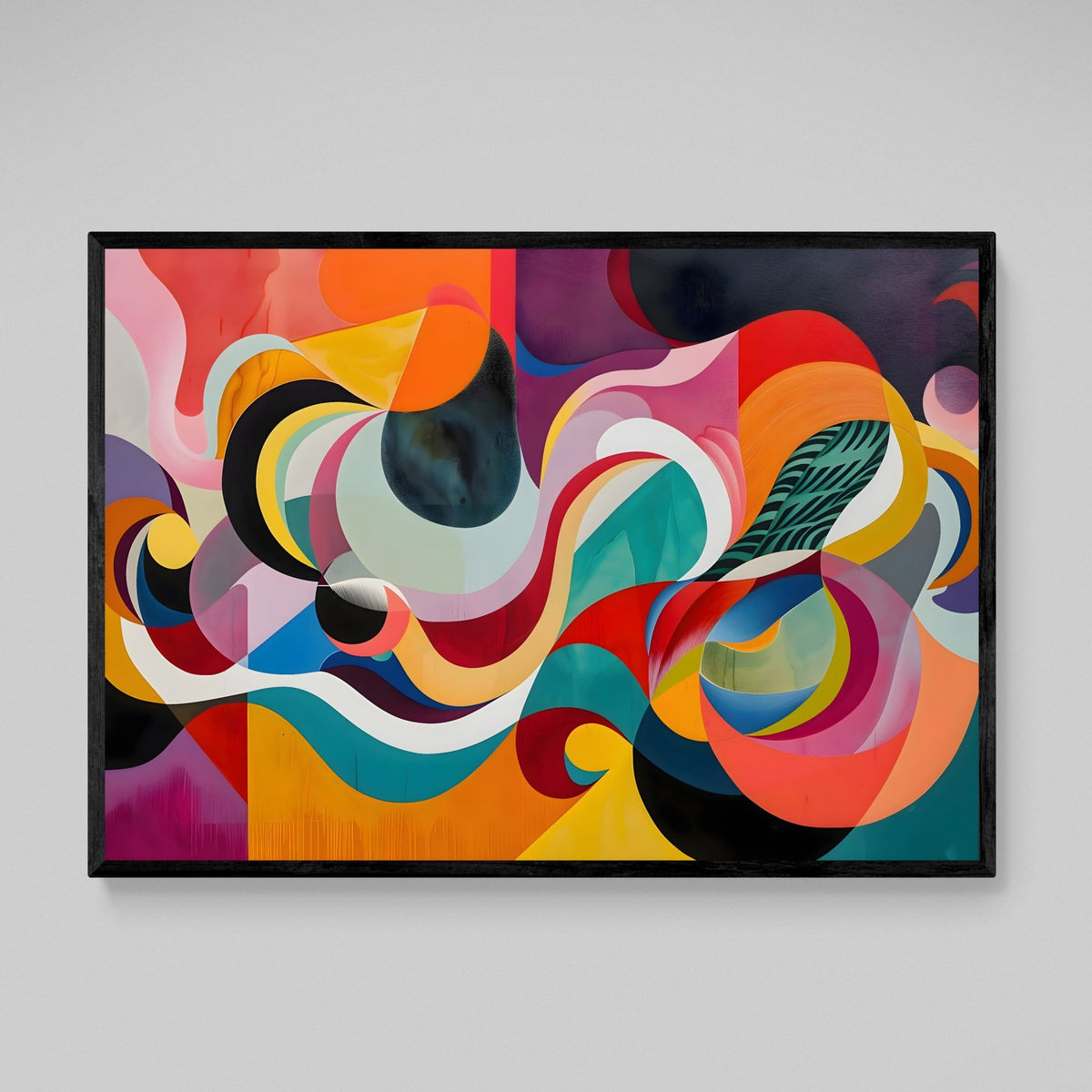 Mid Century Modern Wall Art - The Trendy Art