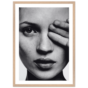 Minimalist Portrait Black and White Wall Art - The Trendy Art
