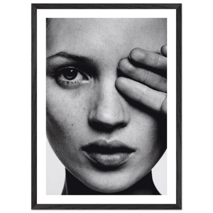 Minimalist Portrait Black and White Wall Art - The Trendy Art