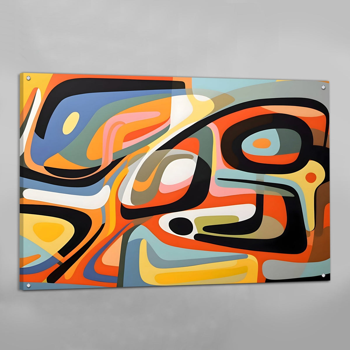 Modern Abstract Wall Art - The Trendy Art