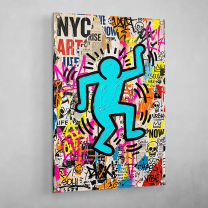 Modern Graffiti Pop Culture Canvas - The Trendy Art