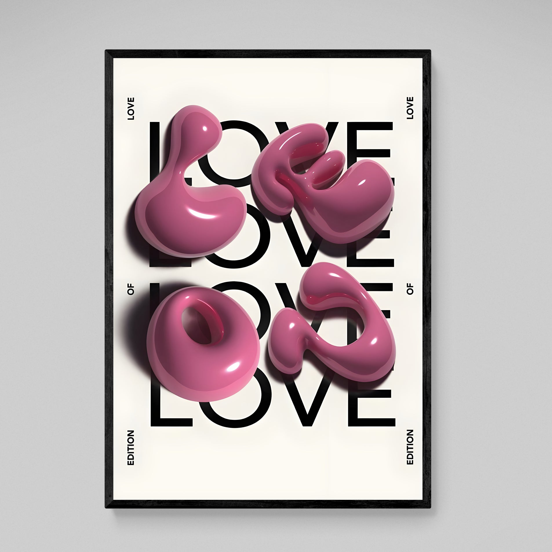 Modern Love Pop Art Canvas - The Trendy Art