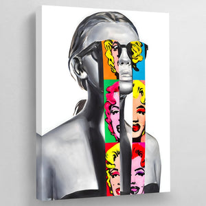 Modern Pop Art Canvas Art - The Trendy Art