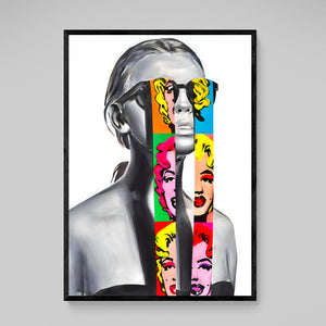 Modern Pop Art Canvas Art - The Trendy Art