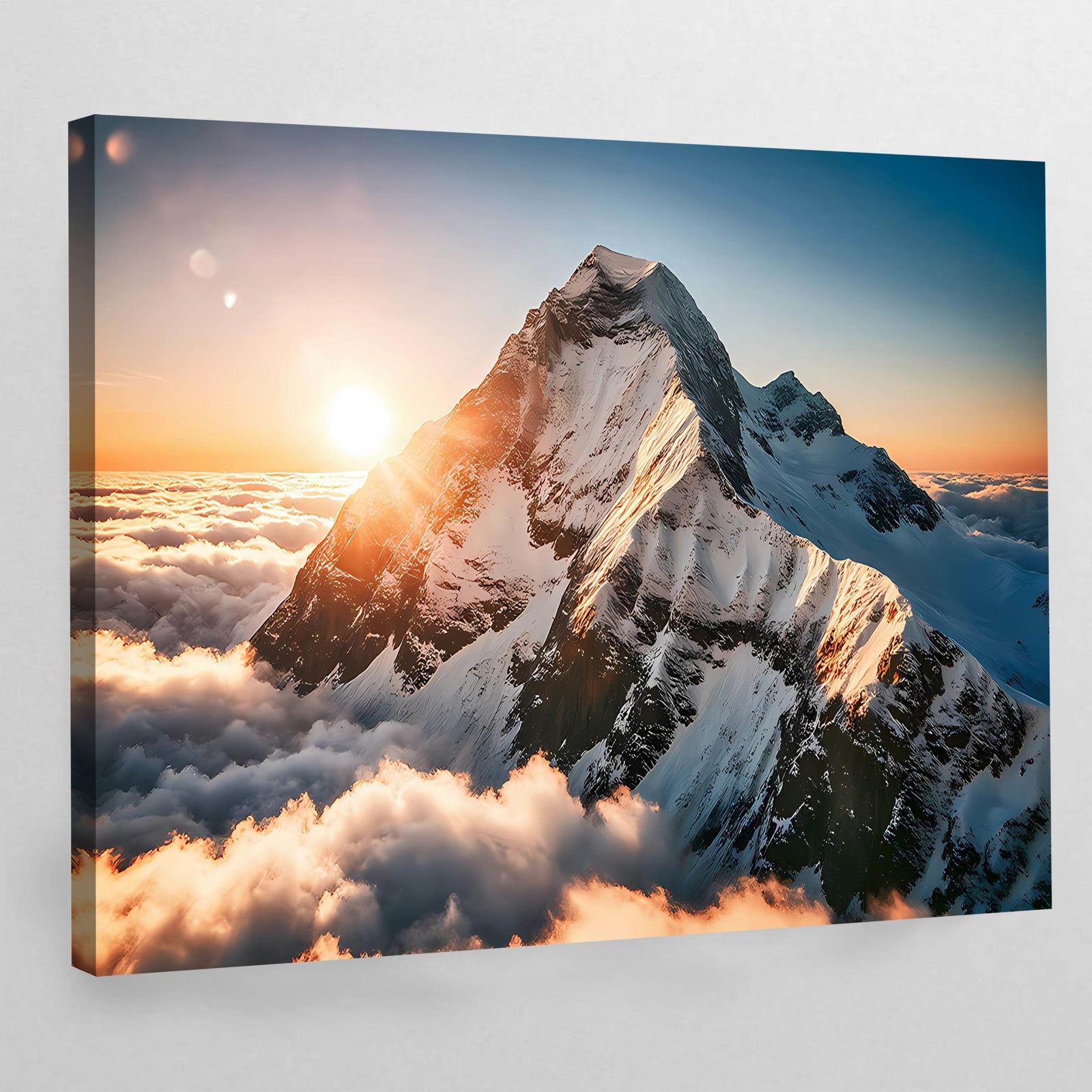 Mountain Landscape Canvas Wall Art - The Trendy Art