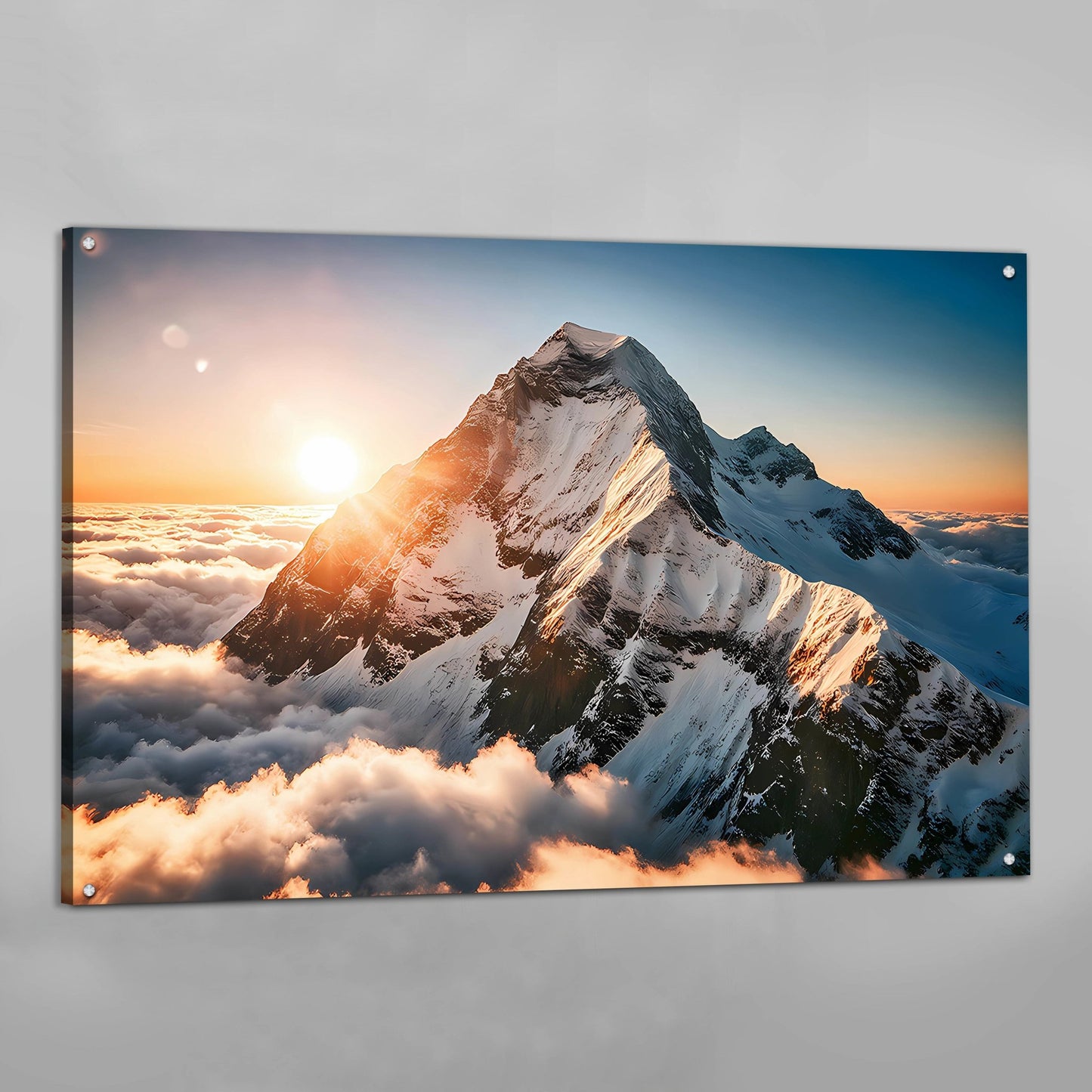 Mountain Landscape Canvas Wall Art - The Trendy Art