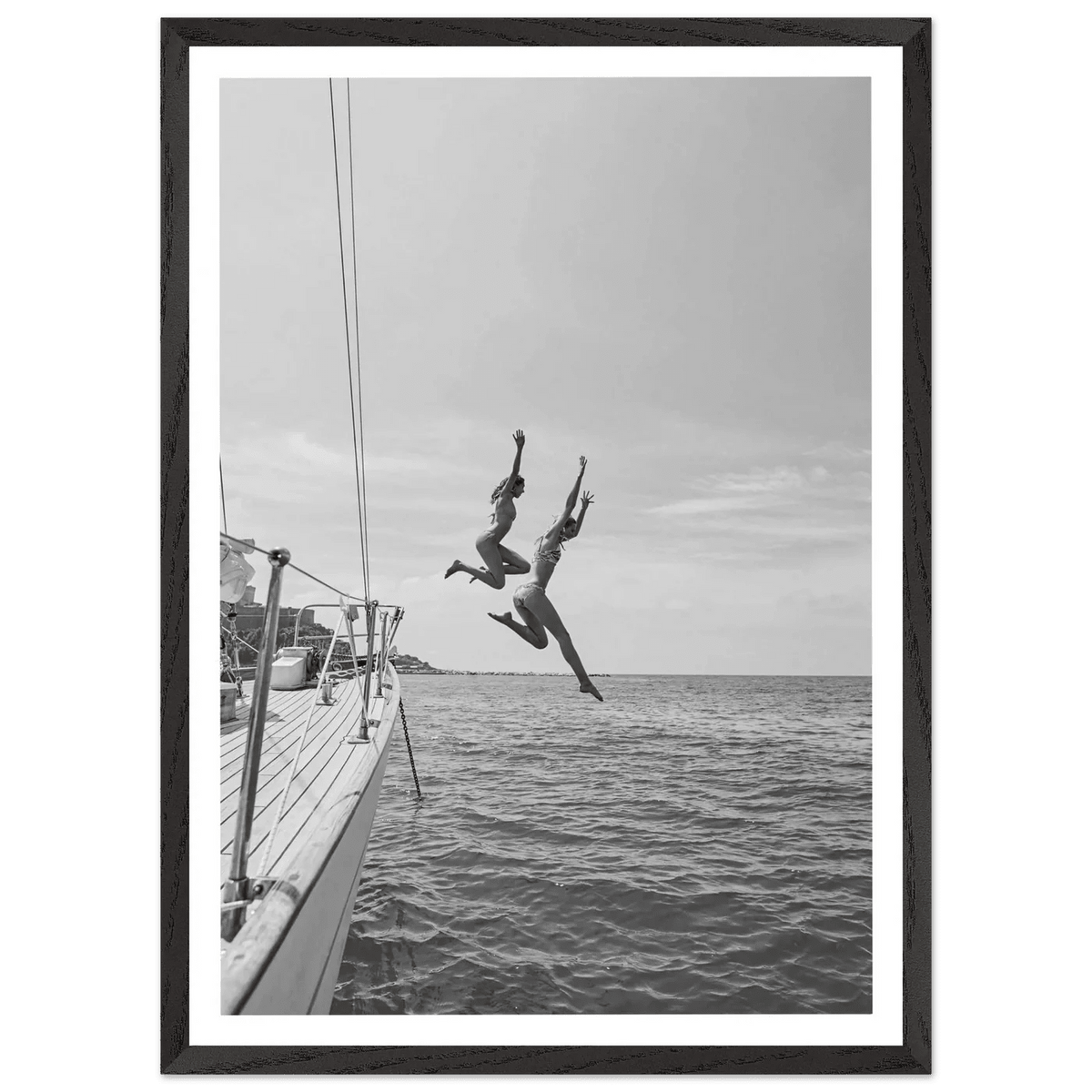 Ocean Adventure Black and White Wall Art - The Trendy Art