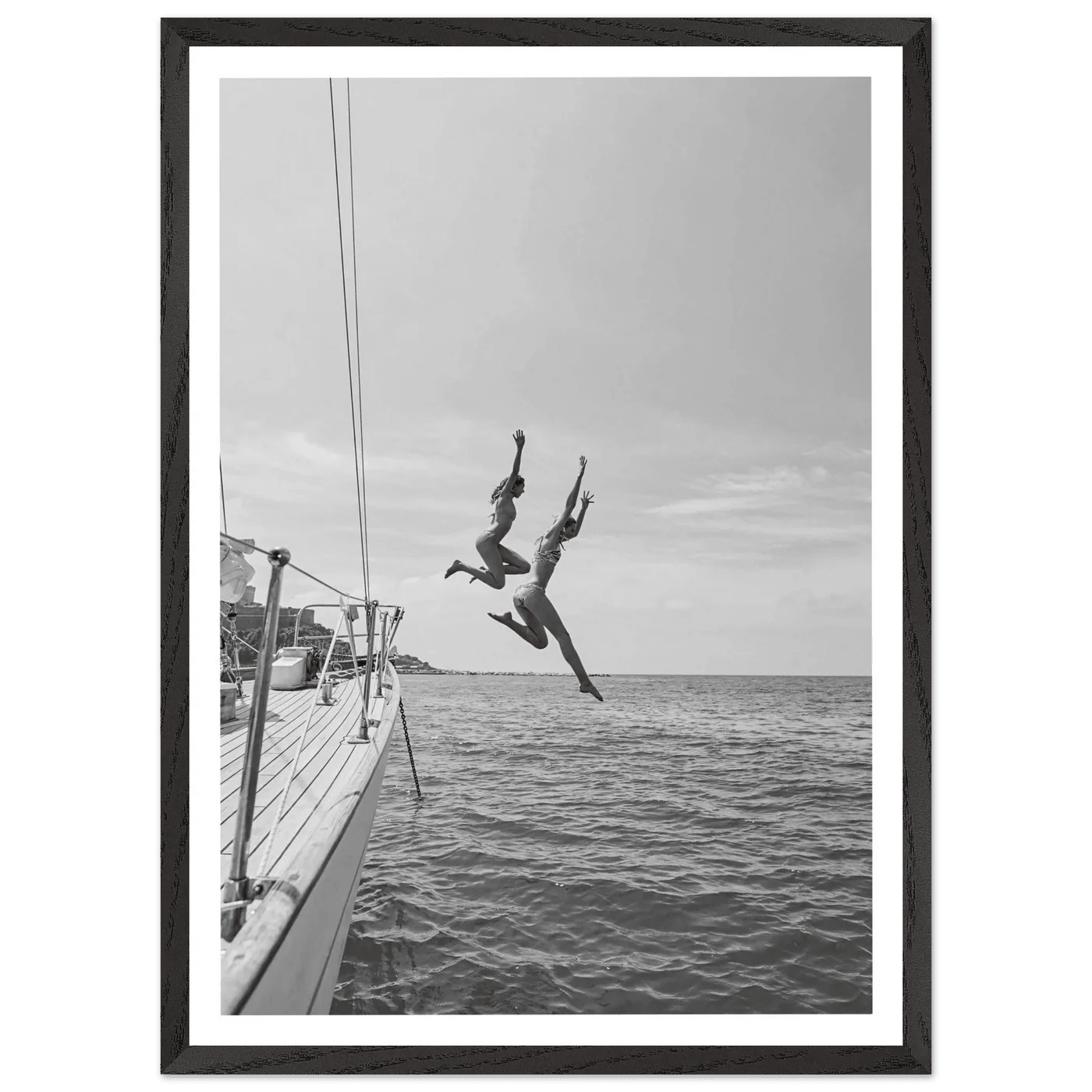 Ocean Adventure Black and White Wall Art - The Trendy Art