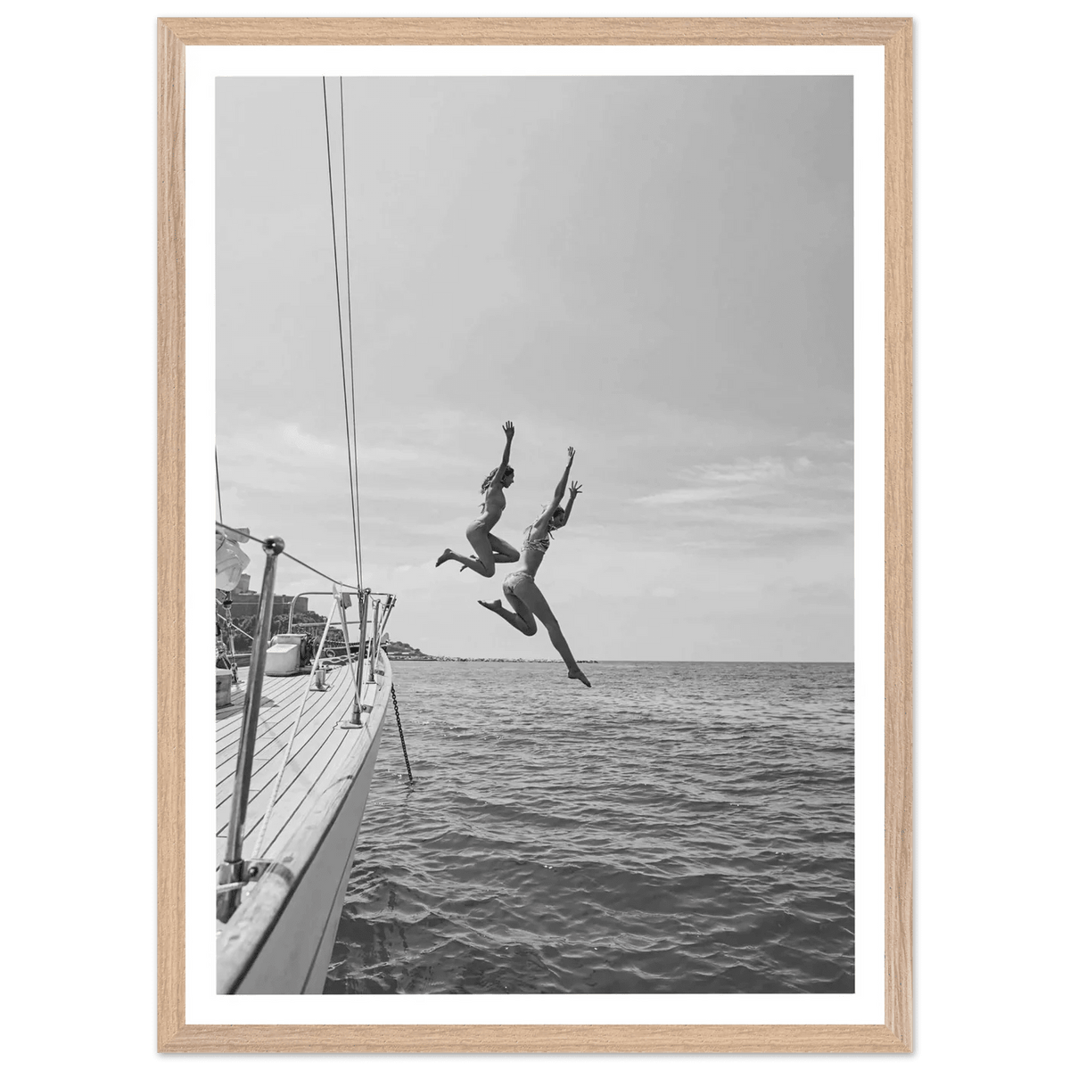 Ocean Adventure Black and White Wall Art - The Trendy Art