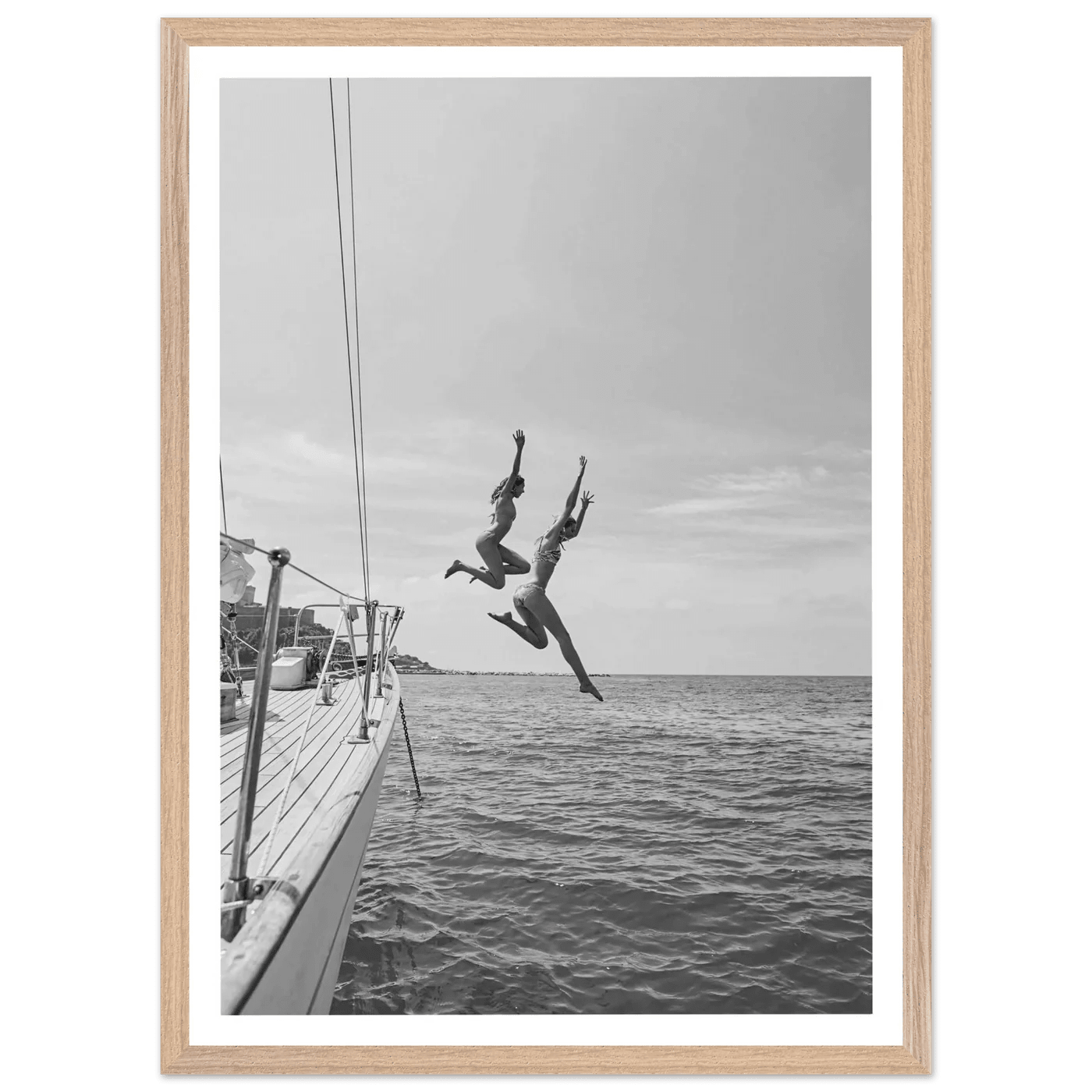 Ocean Adventure Black and White Wall Art - The Trendy Art
