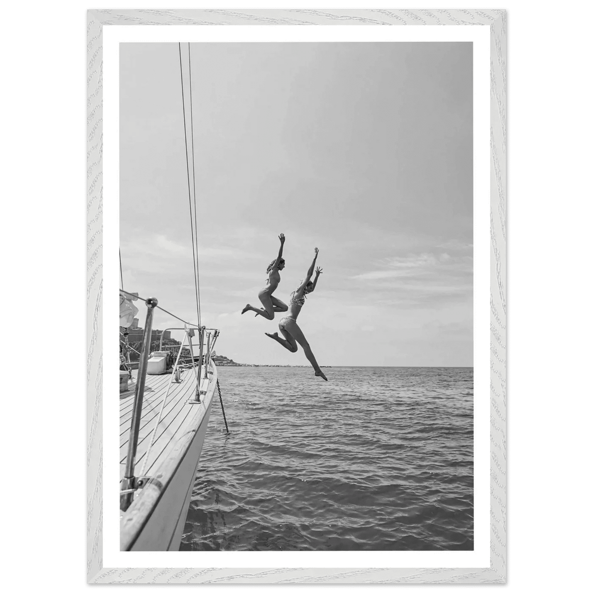 Ocean Adventure Black and White Wall Art - The Trendy Art